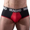 MACHO - MS26N SLIP NERO/ROSSO XL