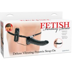 FETISH FANTASY SERIES - SERIES DELUXE VIBRATING PENETRIS STRAP-ON